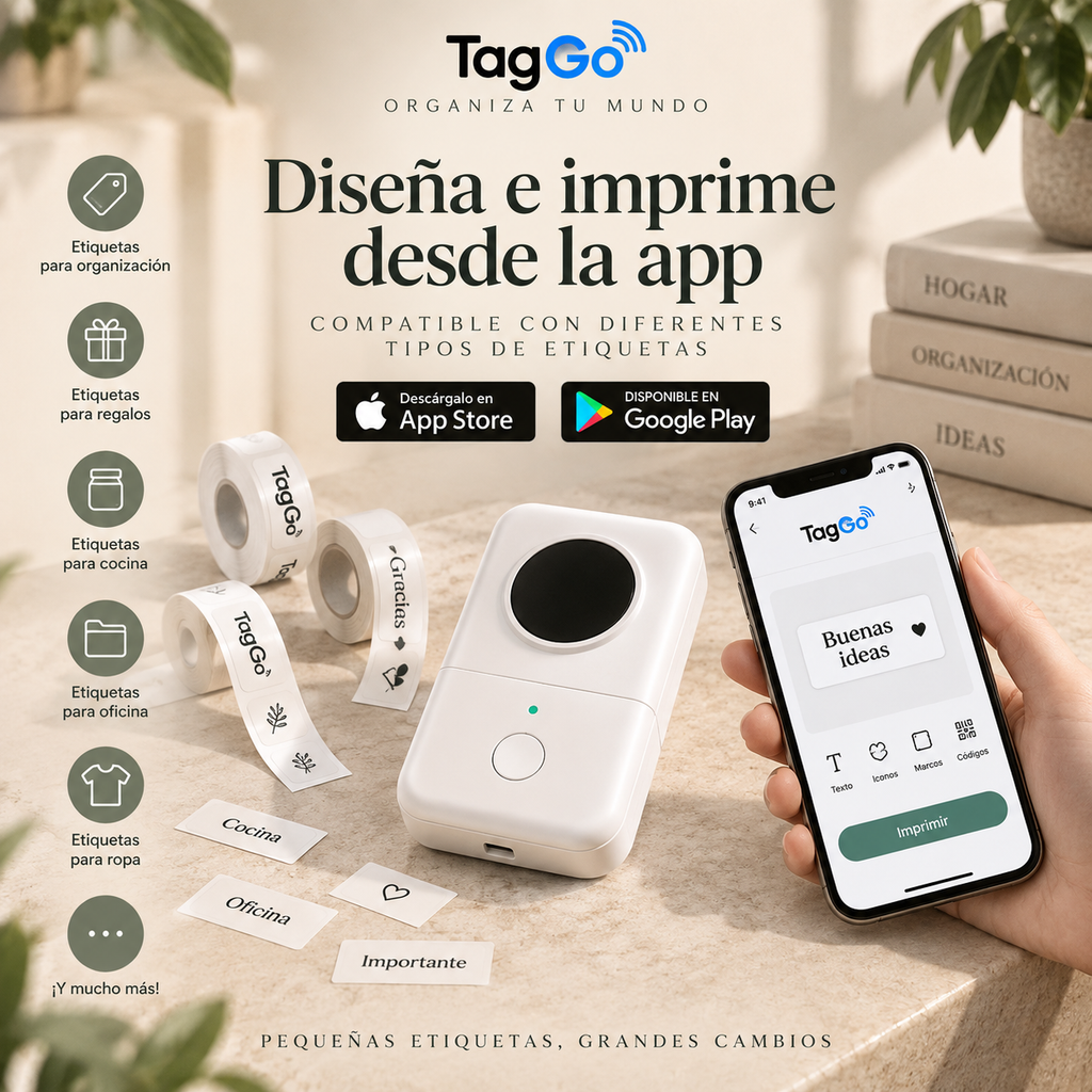 Mini impresora TagGo™